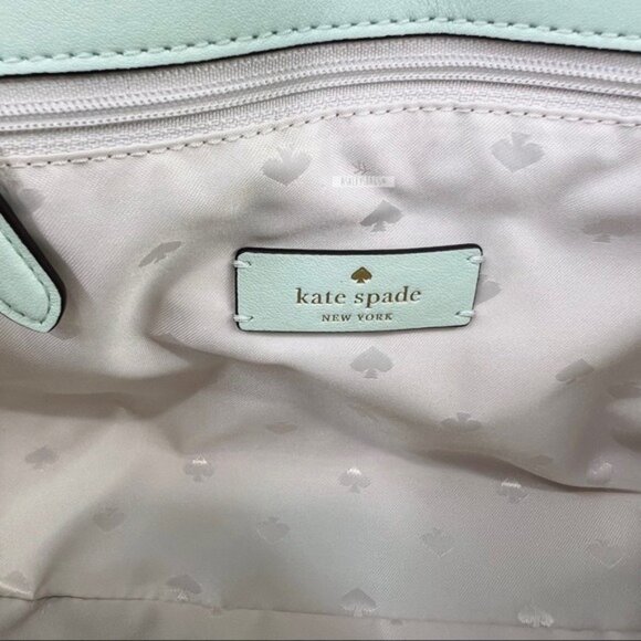 Kate Spade Natalia Quilted Leather Medium Flap Chain Shoulder Bag Crossbody - Picture 8 of 10